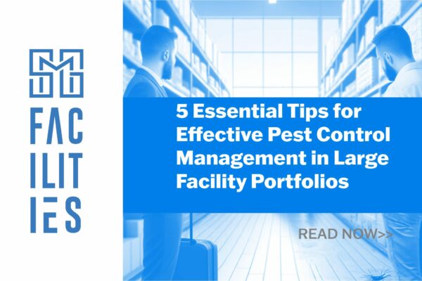 Pest control in large facilities